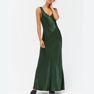 SX LACUSA emerald gown